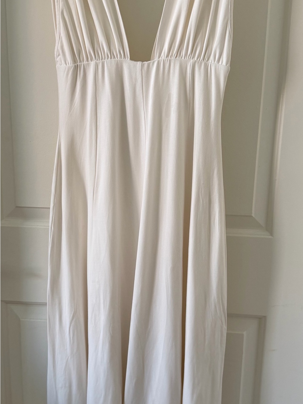 Elva Dress in Off- White  THE LINE BY K
